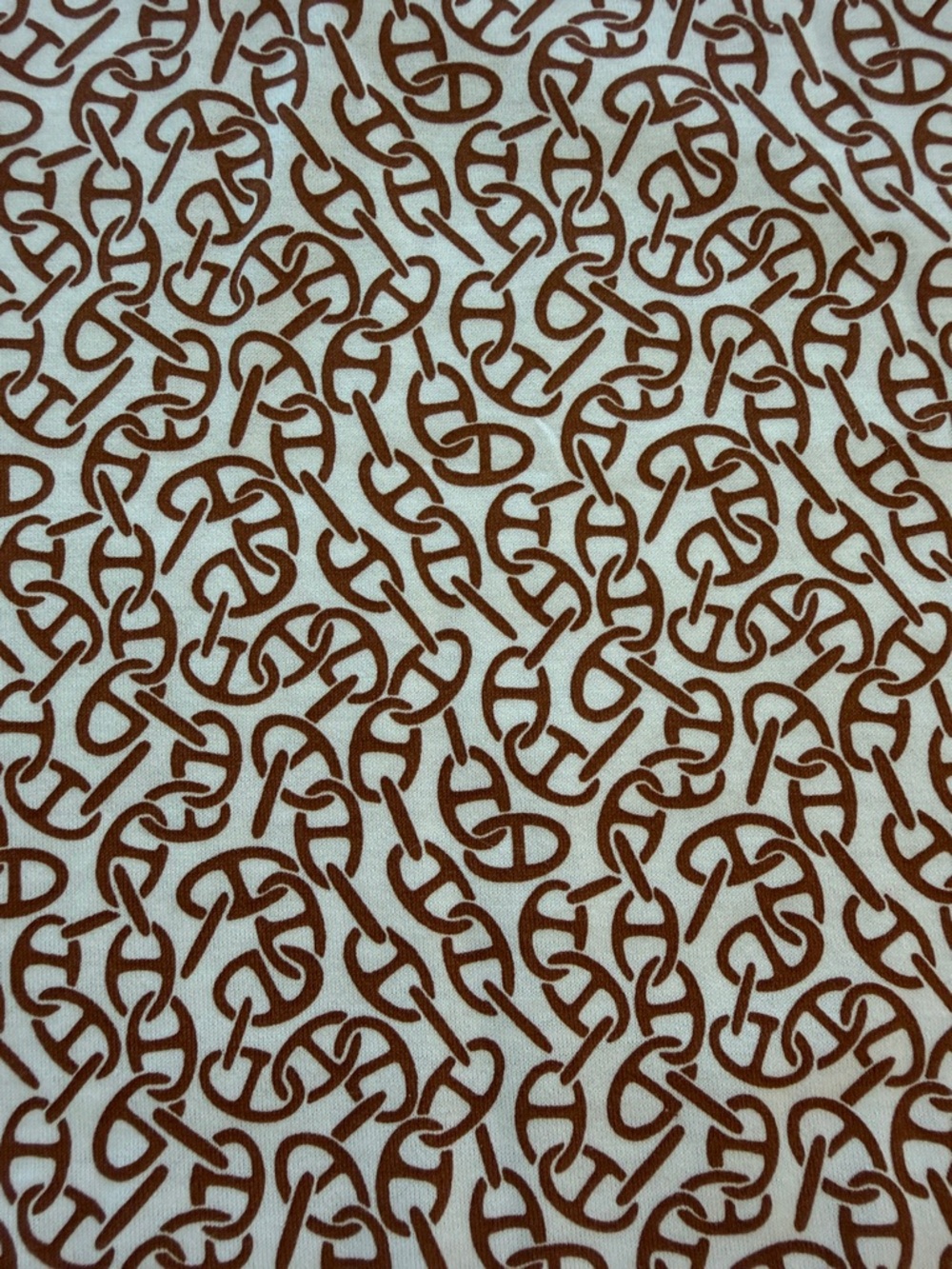 Hermes cotton chain print tshirt - Picture 3 of 4
